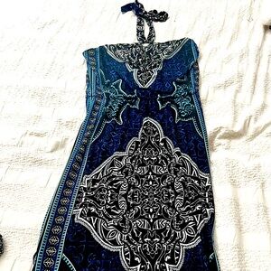 White House Black market maxi dress, beautiful color.